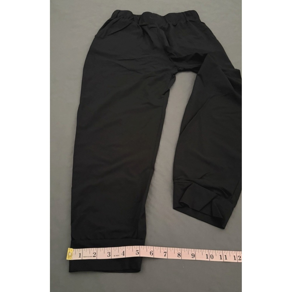 Nike Bliss Lux Slim Fit Jogger Pants Womens Size Medium BlackTraining CV5848-010 - Picture 8 of 11